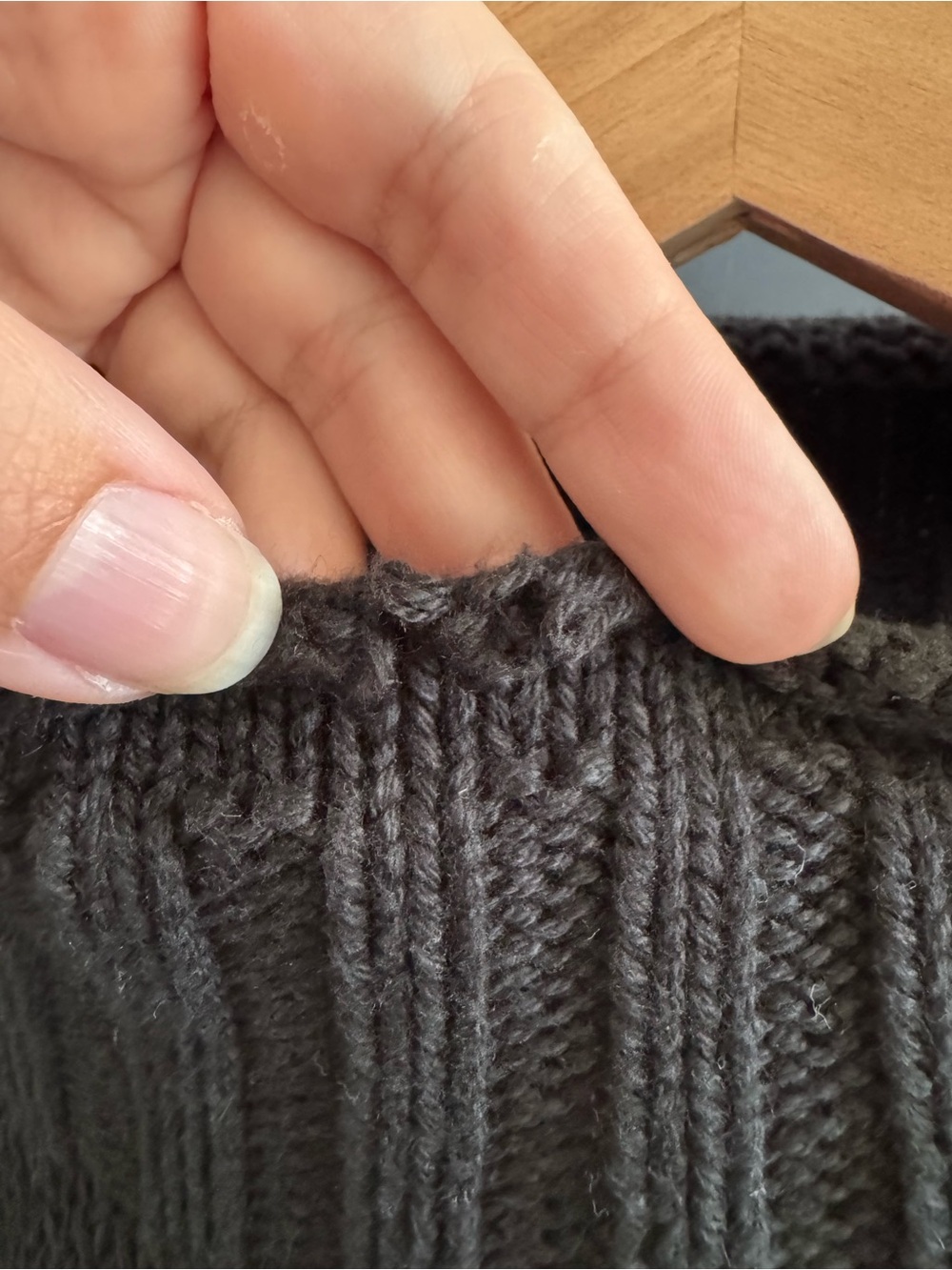 J Crew 2025 Rollneck Sweater In Black Size L - Picture 6 of 7